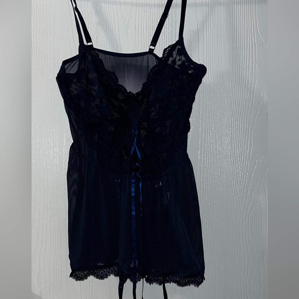 Babydoll Navy Blue Lingerie